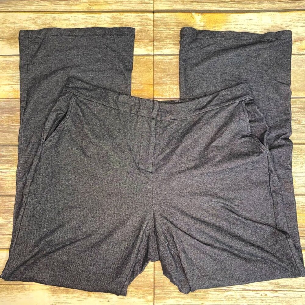 J. Jill Charcoal Gray Boot Cut Pants